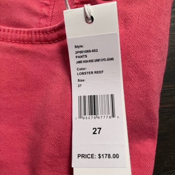 NWT Vineyard Vines coral jeans - Picture 10 of 10